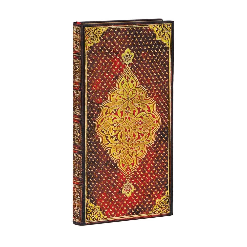 Paperblanks Golden Trefoil Slim Lined Hardcover Journal by Paperblanks - ISBN: 9781439763650