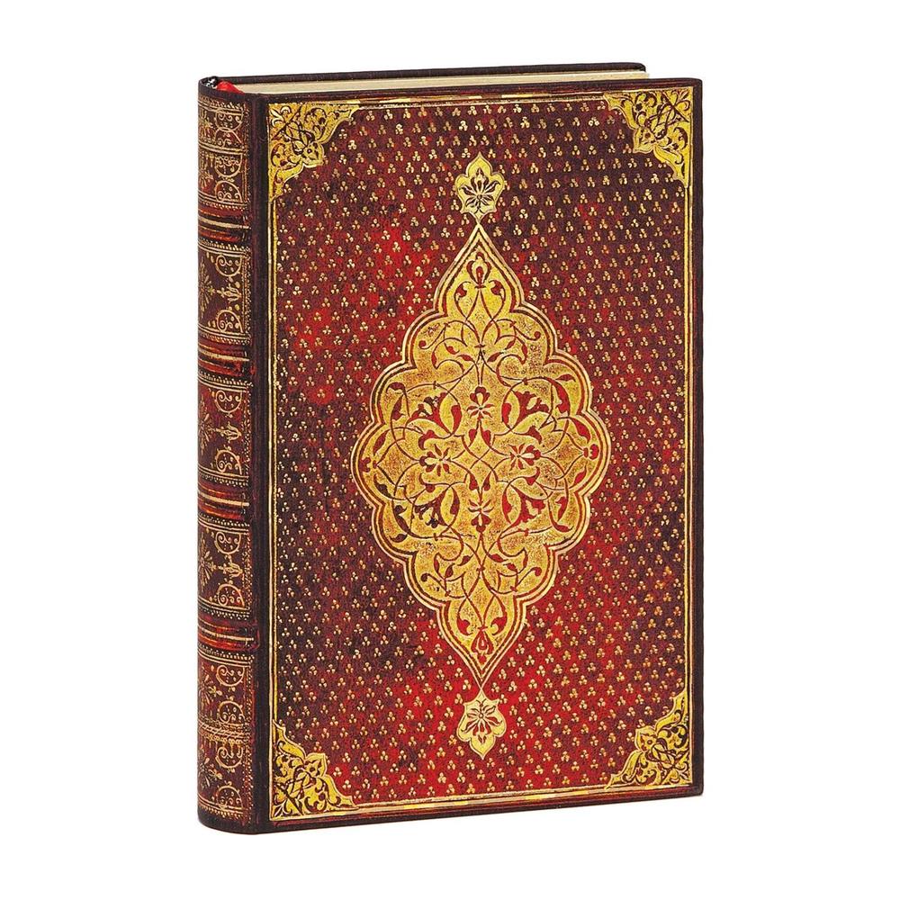 Paperblanks Golden Trefoil Mini Unlined Hardcover Journal, 9781439763674