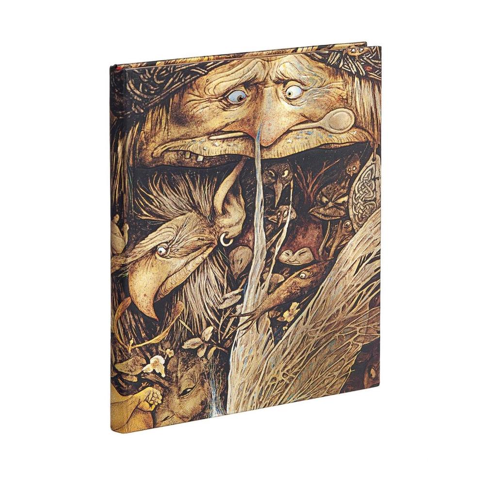 Agenda Paperblanks Rubedo Cockerell - Tapa Dura, Papel Verjurado 85 Gsm, 176 Páginas, Cierre Elástico, Bolsillo Interior