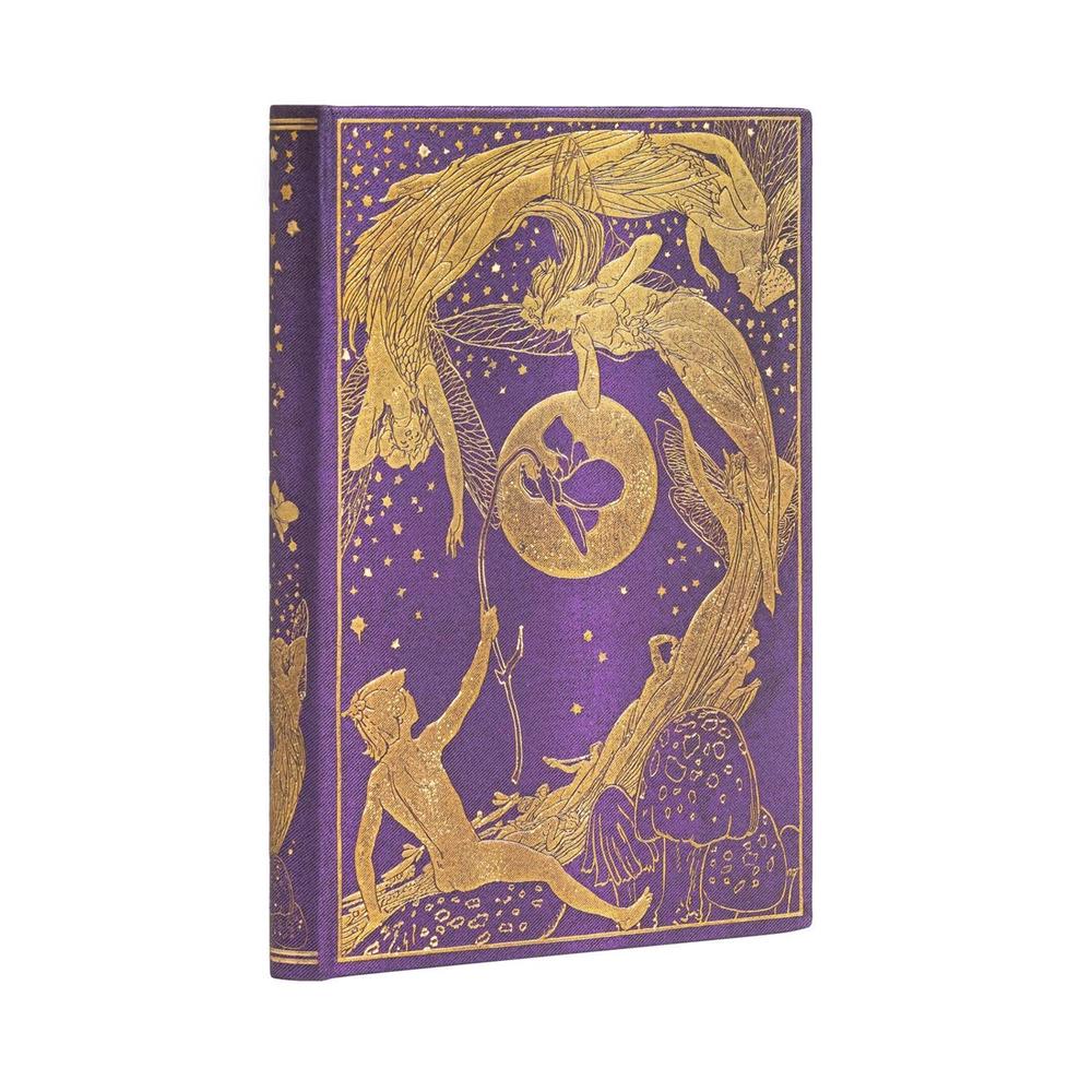 Violet Fairy Mini Lined Hardcover Journal, 9781439765142