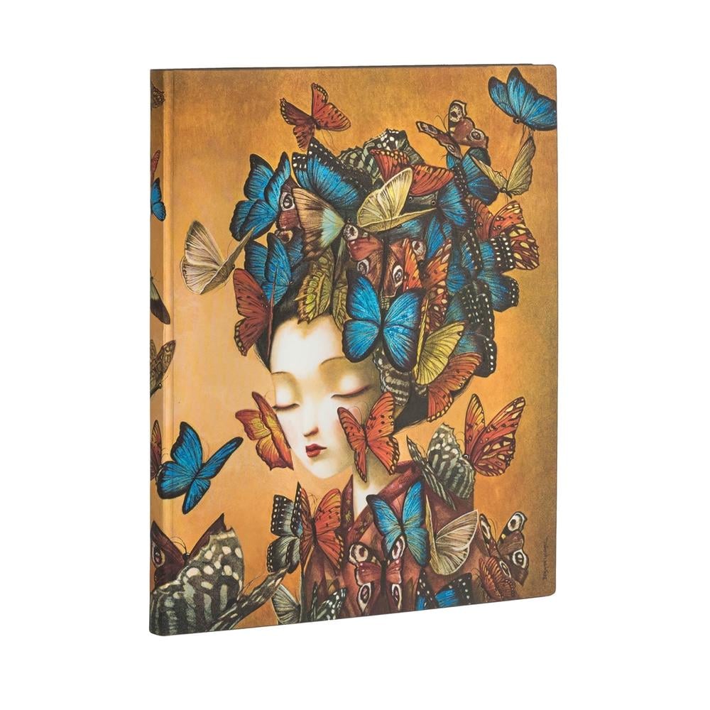 Paperblanks Madame Butterfly Ultra Unlined Softcover Flexi Journal by Paperblanks - ISBN: 9781439765241