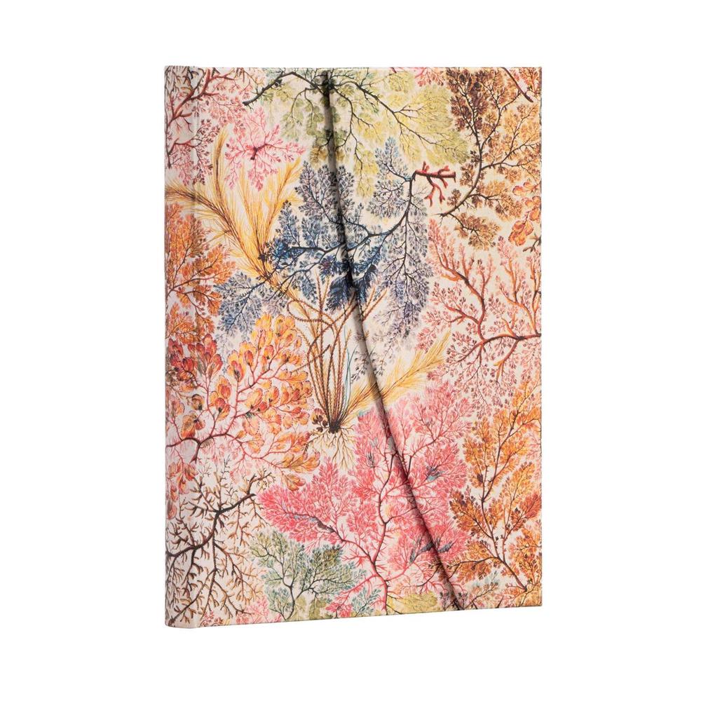 Paperblanks Anemone Midi Lined Hardcover Journal (Wrap Closure) by Paperblanks - ISBN: 9781439772287