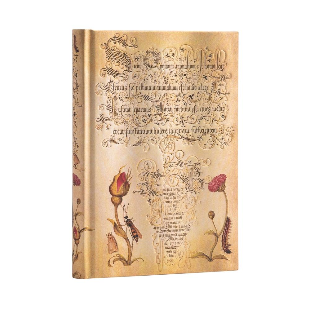 Paperblanks Flemish Rose (Mira Botanica) Midi Lined Hardcover Journal by Paperblanks - ISBN: 9781439781227