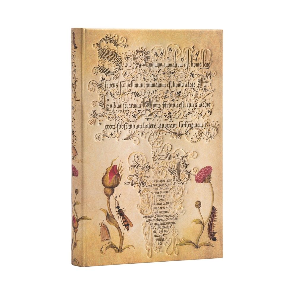 Paperblanks Flemish Rose (Mira Botanica) Mini Lined Hardcover Journal by Paperblanks - ISBN: 9781439781234