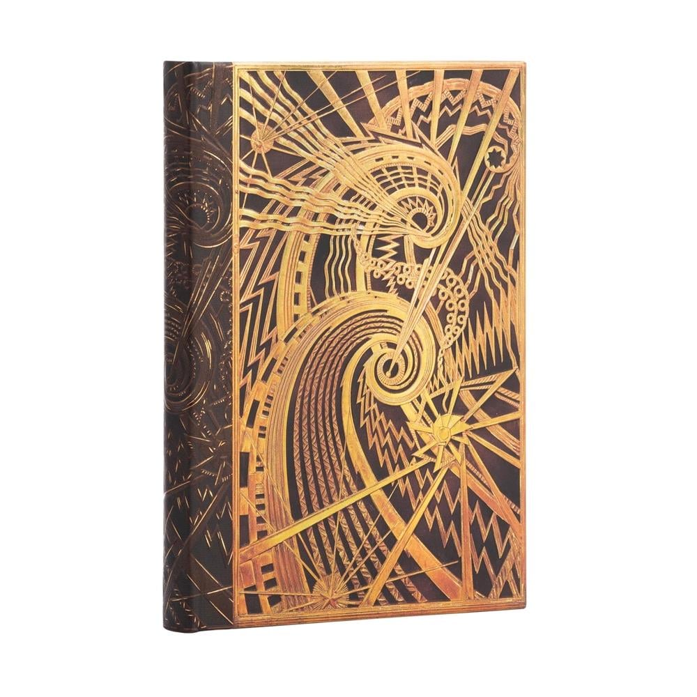 Paperblanks The Chanin Spiral (New York Deco) Mini Lined Hardcover Journal by Paperblanks - ISBN: 9781439781272