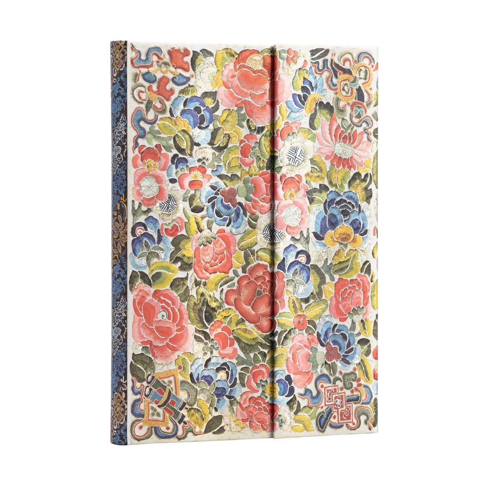 Paperblanks Pear Garden (Peking Opera Embroidery) Midi Lined Hardcover Journal by Paperblanks - ISBN: 9781439781340
