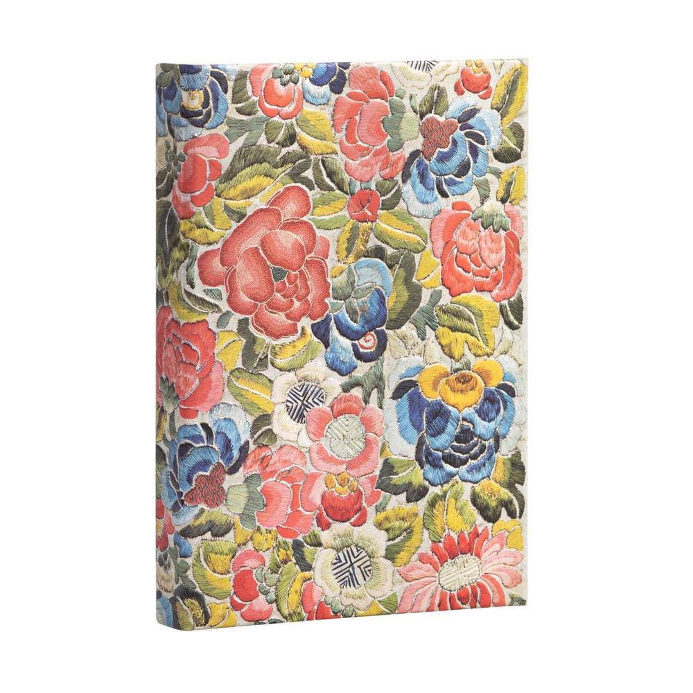 Paperblanks Pear Garden (Peking Opera Embroidery) Mini Lined Hardcover Journal by Paperblanks - ISBN: 9781439781357