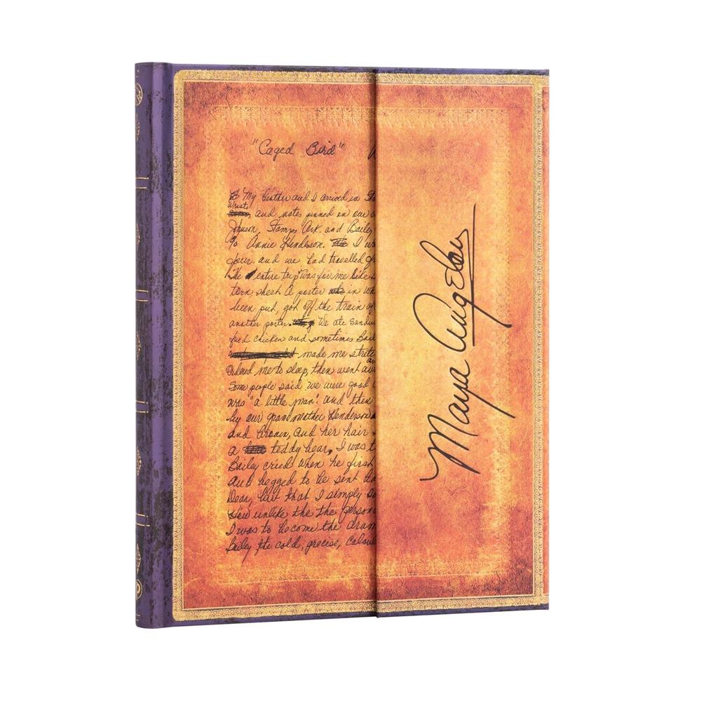 Paperblanks Angelou, I Know Why the Caged Bird Sings (Embellished Manuscripts Collection) Ultra Lined Hardcover Journal by Paperblanks - ISBN: 9781439781845