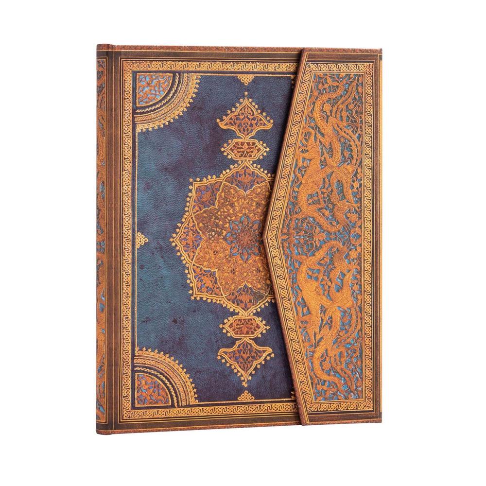 Paperblanks Safavid Indigo (Safavid Binding Art) Ultra Lined Hardcover Journal, 9781439781982