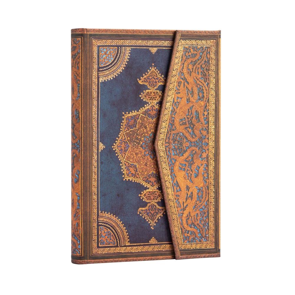 Paperblanks Safavid Indigo (Safavid Binding Art) Mini Lined Hardcover Journal by Paperblanks - ISBN: 9781439782019