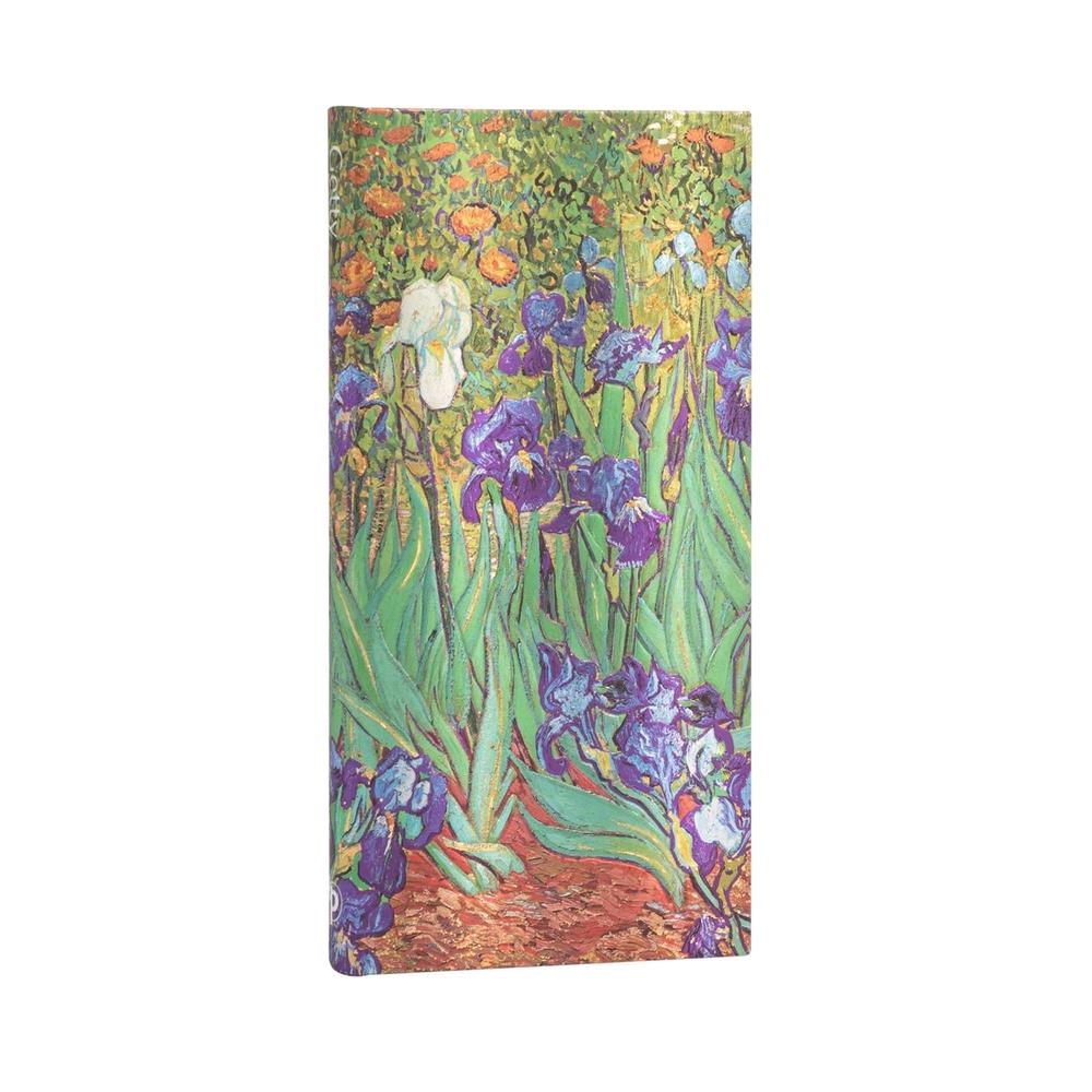 Paperblanks Van Gogh's Irises Lined Journal (Slim), 9781439782064