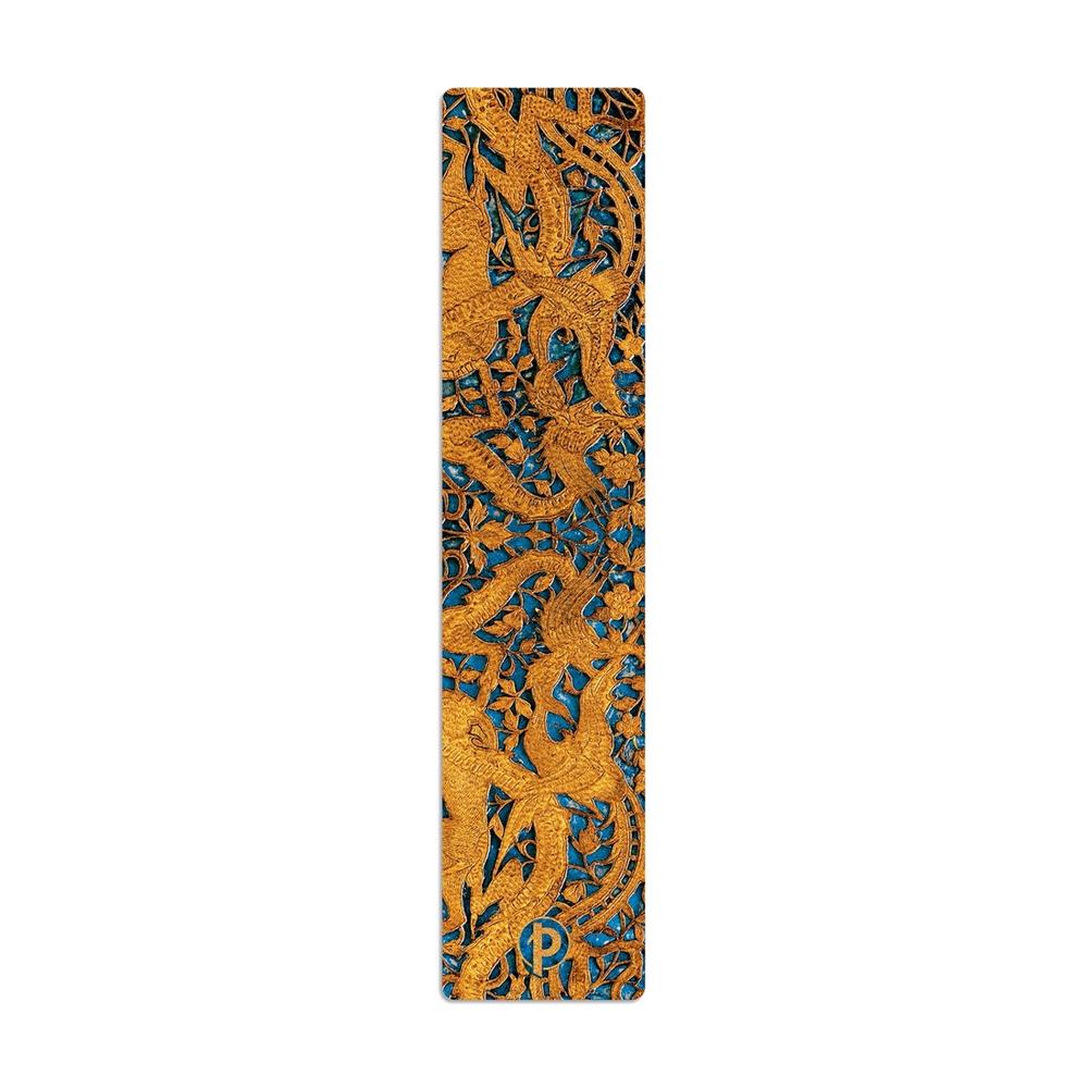 Safavid Indigo (Safavid Binding Art) Bookmark by Paperblanks - ISBN: 9781439782323