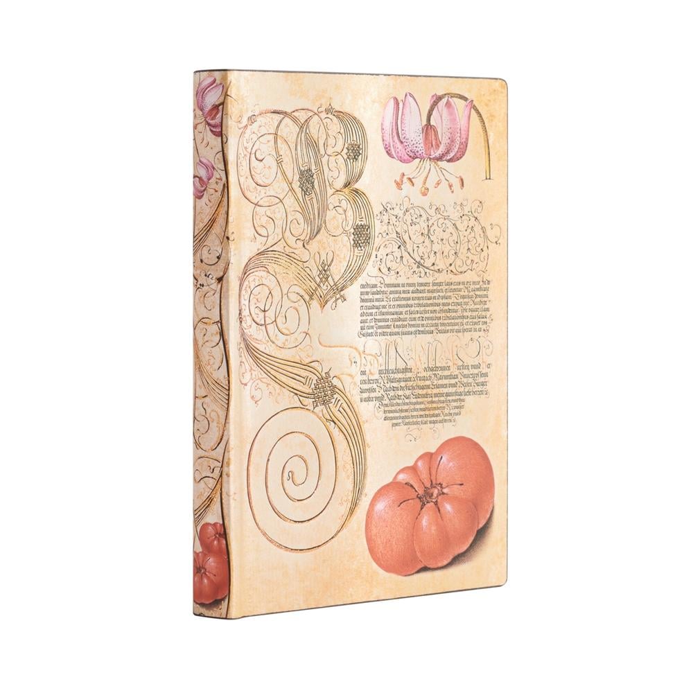 Paperblanks Mira Botanica: Lily & Tomato Lined Flexi Journal - Mini by Paperblanks - ISBN: 9781439793503