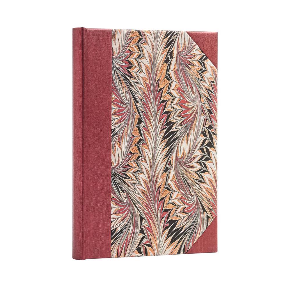 Paperblanks Rubedo (Cockerell Marbled Paper) Midi Lined Hardcover Journal by Paperblanks - ISBN: 9781439793619