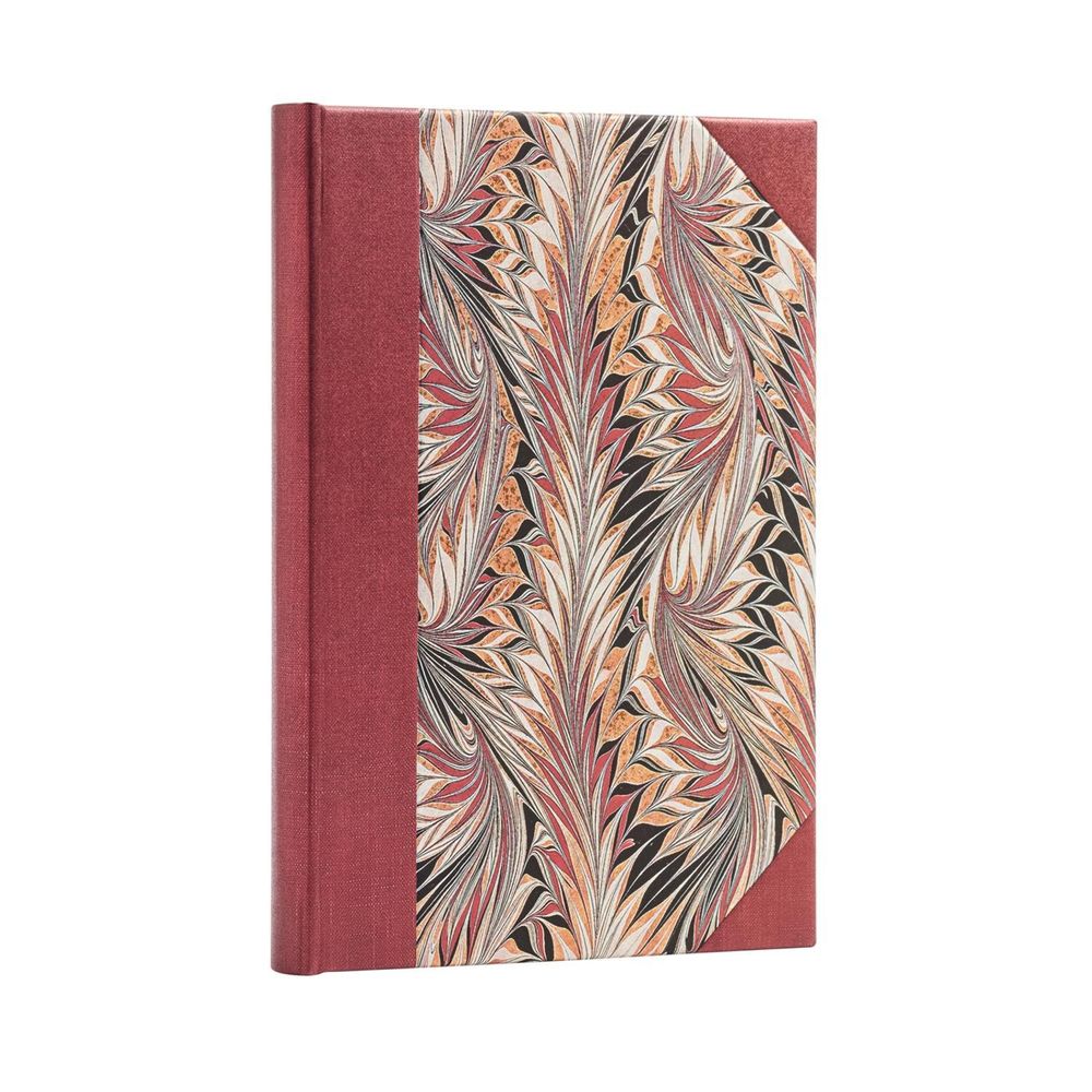 Paperblanks Rubedo (Cockerell Marbled Paper) Midi Unlined Hardcover Journal by Paperblanks - ISBN: 9781439793626