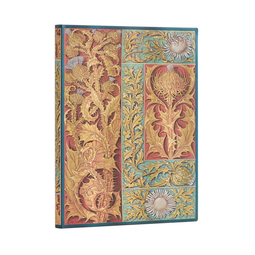 Paperblanks Wild Thistle (Vox Botanica) Midi Lined Softcover Flexi Journal by Paperblanks - ISBN: 9781439794081