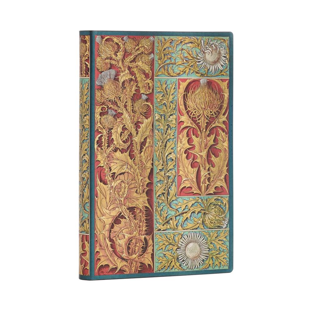 Paperblanks Wild Thistle (Vox Botanica) Mini Lined Softcover Flexi Journal by Paperblanks - ISBN: 9781439794104