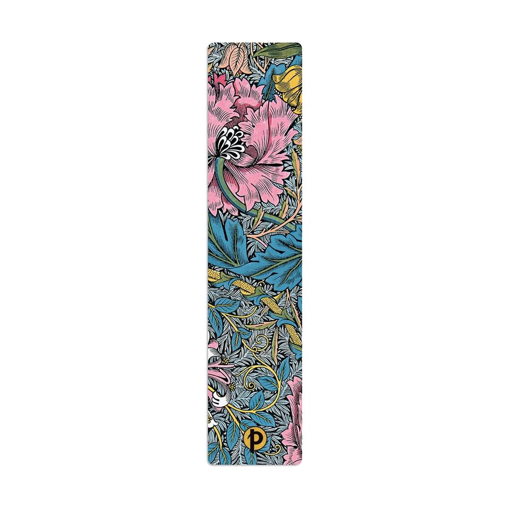 Morris Pink Honeysuckle (William Morris) Bookmark, 9781439794135