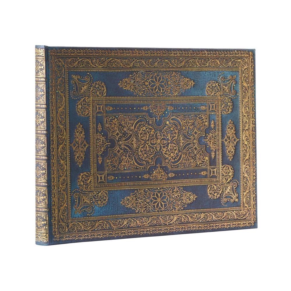 Paperblanks Blue Luxe (Luxe Design) Guest Book Unlined Hardback Journal by Paperblanks - ISBN: 9781439795941