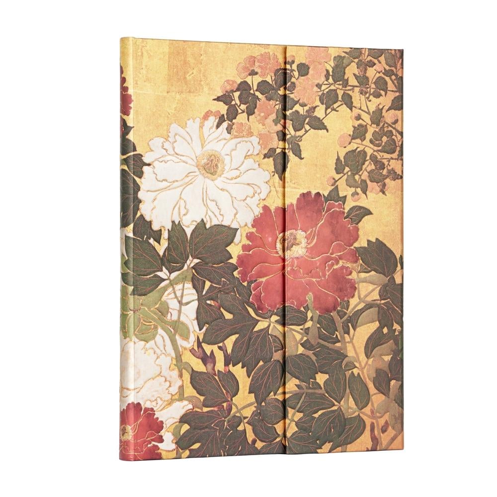 Paperblanks Natsu (Rinpa Florals) Ultra Unlined Hardback Journal (Wrap Closure) by Paperblanks - ISBN: 9781439796085