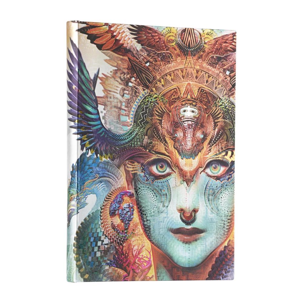 Dharma Dragon (Android Jones Collection) Grande Hardback Sketchbook (Elastic Band Closure) by Paperblanks - ISBN: 9781439796184