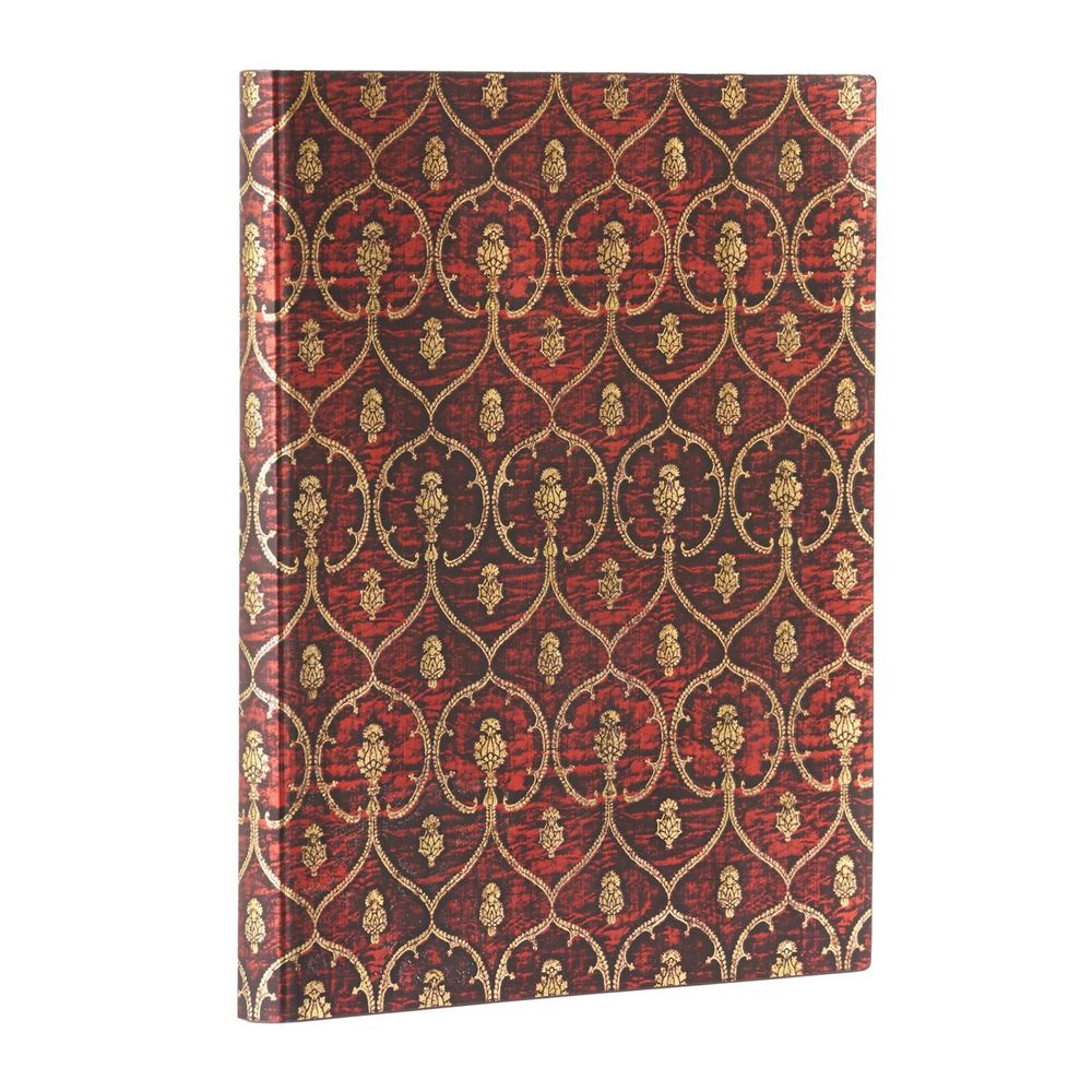 Paperblanks Red Velvet Ultra Unlined Softcover Flexi Journal (Elastic Band Closure) by Paperblanks - ISBN: 9781439796306