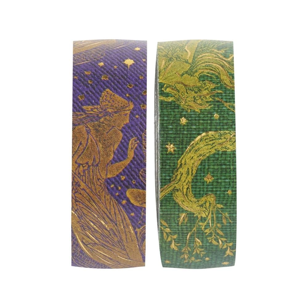 Olive Fairy/Violet Fairy (Mixed Pack) Washi Tape by Paperblanks - ISBN: 9781439796603