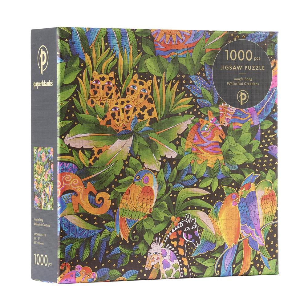 Jungle Song (Whimsical Creations) 1000 Piece Jigsaw Puzzle by Paperblanks - ISBN: 9781439796634