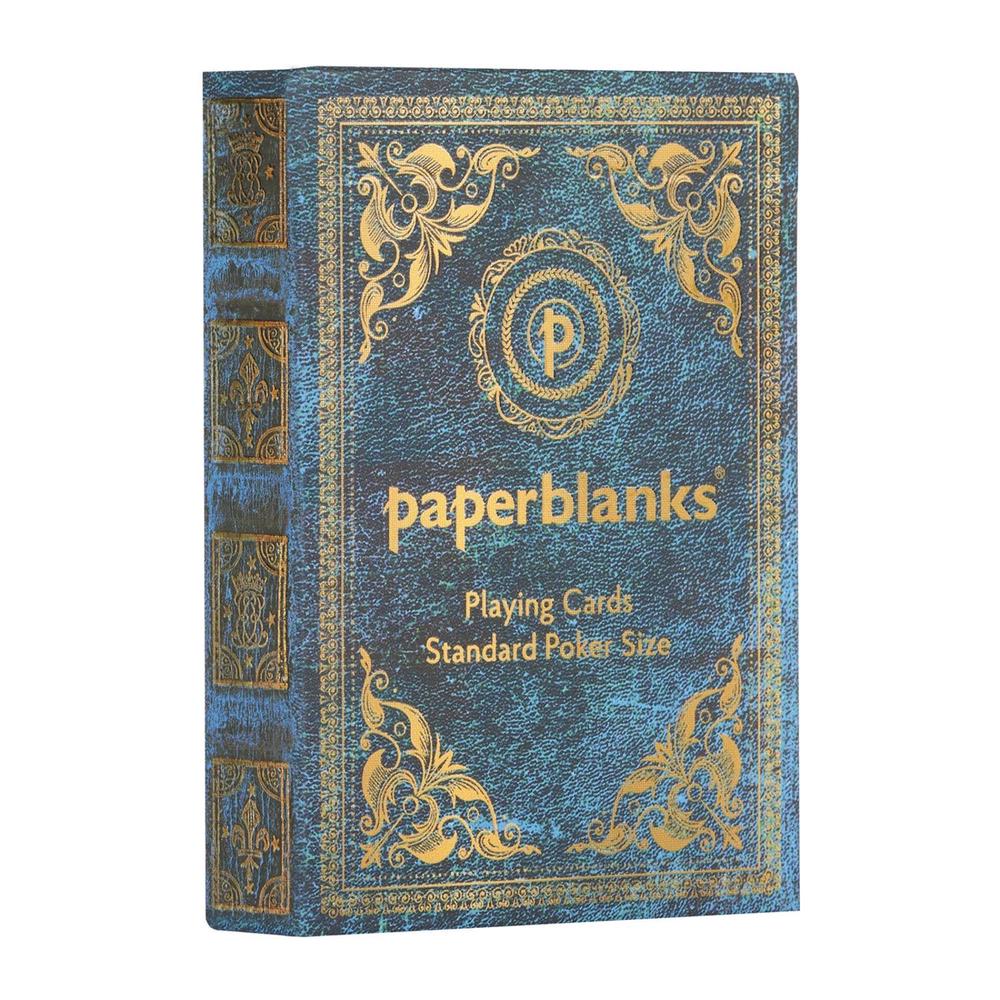 Paperblanks Azure (Equinoxe) Playing Cards (Standard Deck), 9781439796733