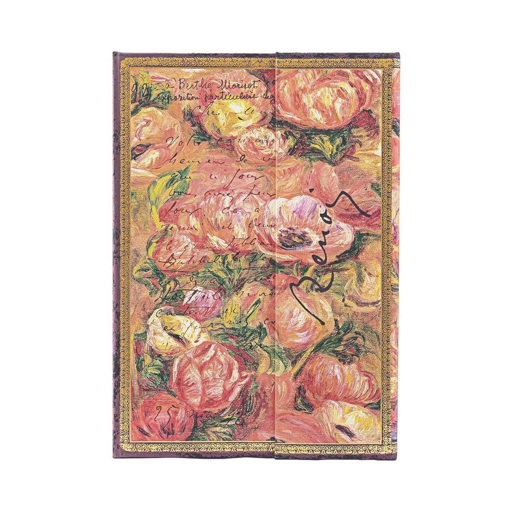 Paperblanks Renoir, Letter to Morisot (1892) (Embellished Manuscripts Collection) Midi Unlined Hardback Journal (Wrap Closure) by Paperblanks - ISBN: 9781439796740
