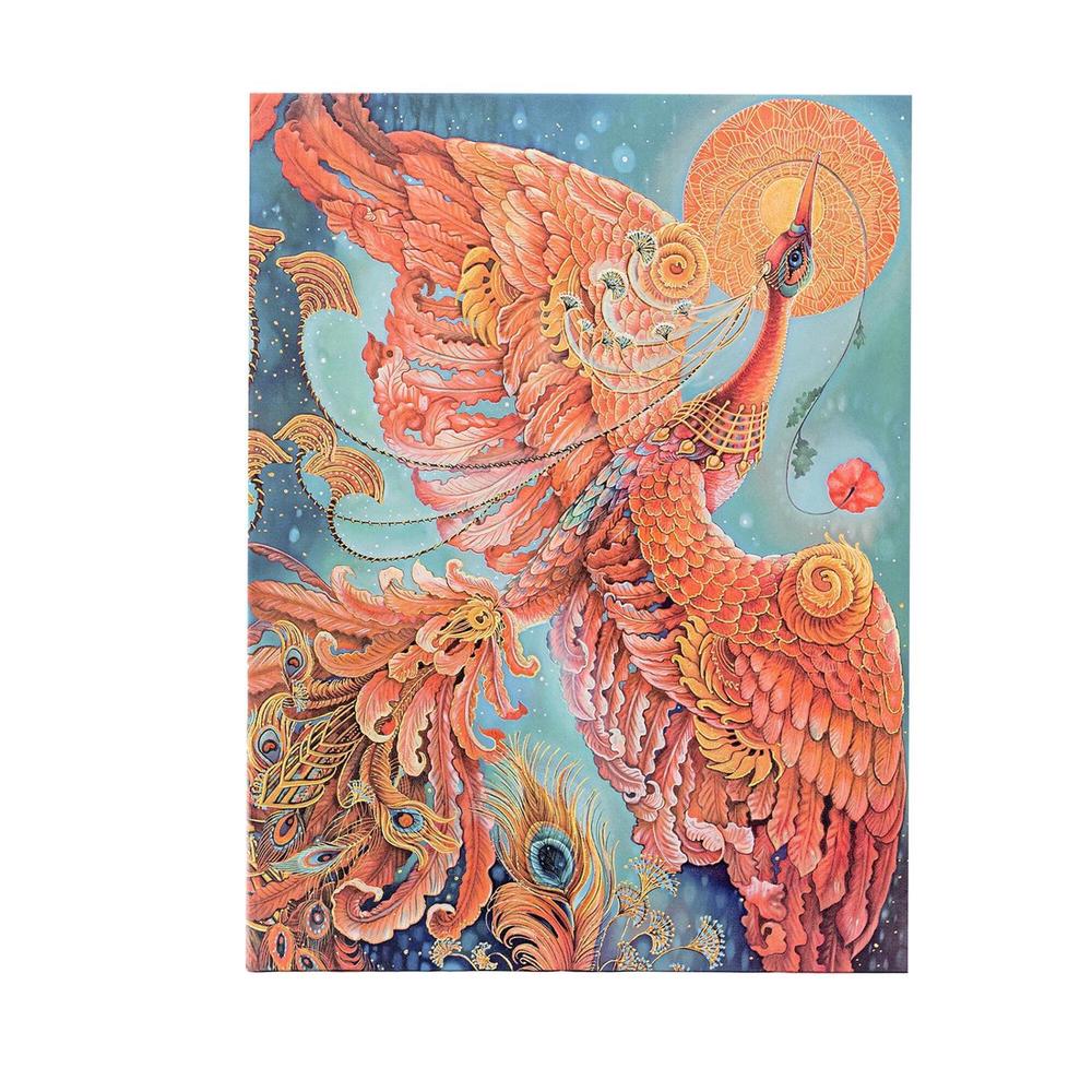 Paperblanks Firebird (Birds of Happiness) Ultra Unlined Hardback Journal (Elastic Band Closure) by Paperblanks - ISBN: 9781439796801