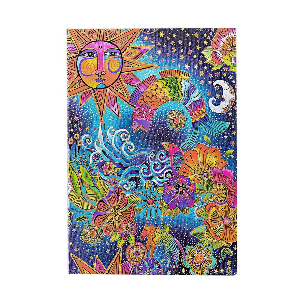 Paperblanks Celestial Magic (Whimsical Creations) Grande Sketchbooks Hardback Journal (Elastic Band Closure) by Paperblanks - ISBN: 9781439796900