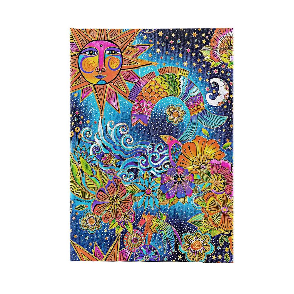 Paperblanks Celestial Magic (Whimsical Creations) Midi Lined Hardback Journal Wrap by Paperblanks - ISBN: 9781439796931