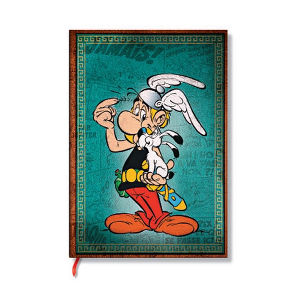 Paperblanks Asterix the Gaul (The Adventures of Asterix) Midi Lined Hardback Journal (Elastic Band Closure) by Paperblanks - ISBN: 9781439796993