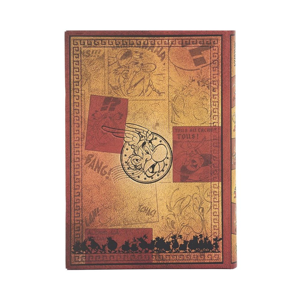 Paperblanks Asterix & Obelix (The Adventures of Asterix) Midi Unlined Hardback Journal (Elastic Band Closure) by Paperblanks - ISBN: 9781439797051