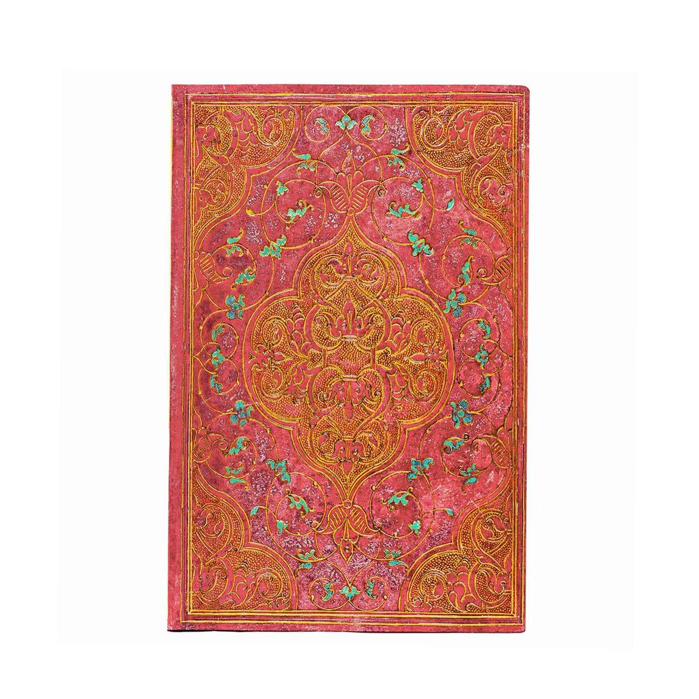 Paperblanks Rose Chronicles Mini Lined Softcover Flexi Journal (Elastic Band Closure) by Paperblanks - ISBN: 9781439797242
