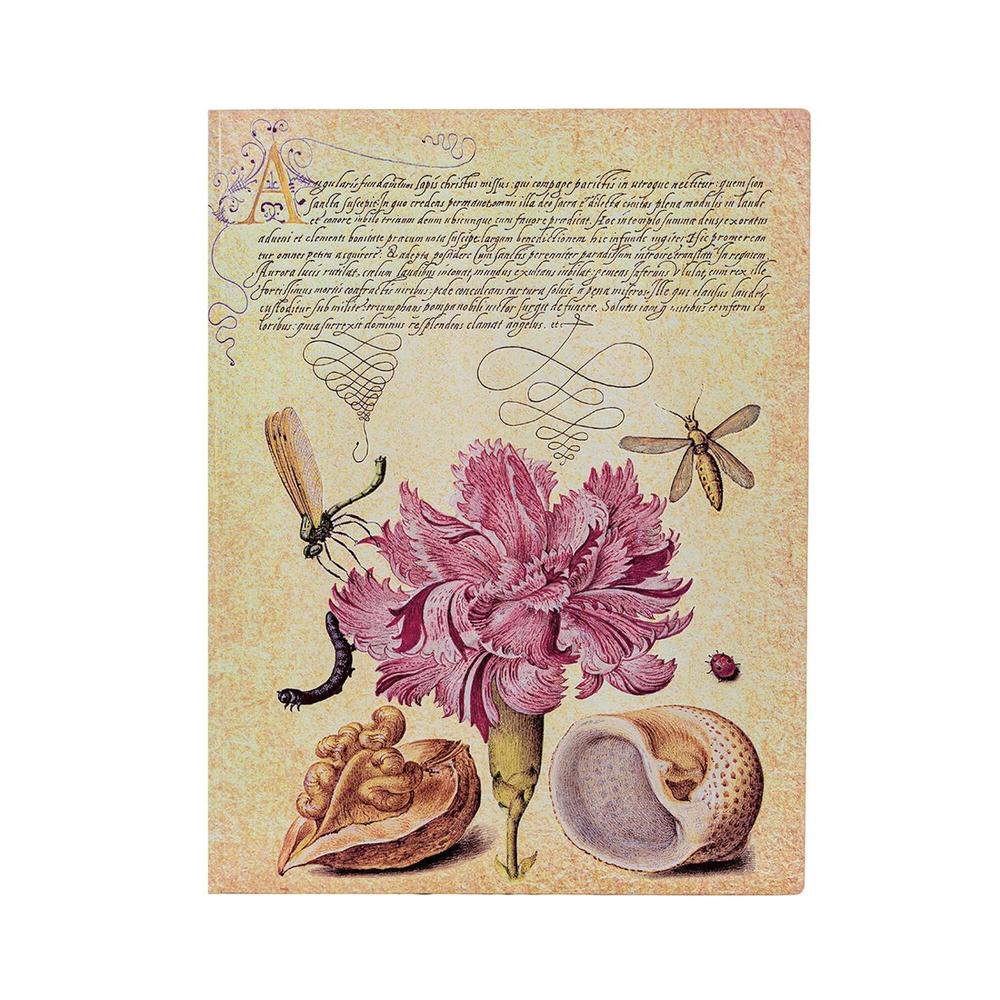 Paperblanks Pink Carnation (Mira Botanica) Ultra Unlined Softcover Flexi Journal (Elastic Band Closure) by Paperblanks - ISBN: 9781439797266
