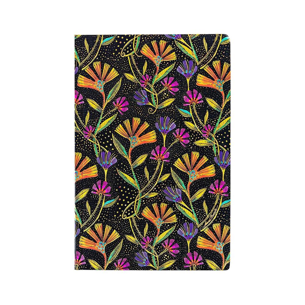 Paperblanks Wild Flowers (Playful Creations) Mini Lined Softcover Flexi Journal (Elastic Band Closure) by Paperblanks - ISBN: 9781439797402