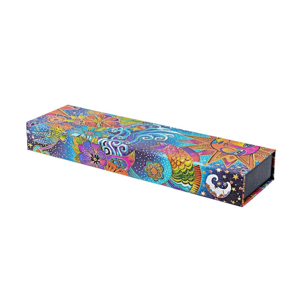 Celestial Magic (Whimsical Creations) Pencil Case (Wrap Closure) by Paperblanks - ISBN: 9781439797426
