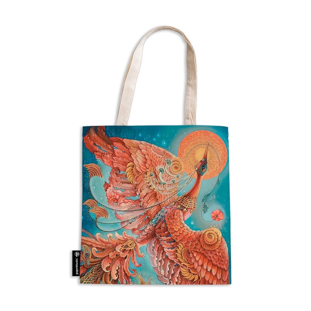 Firebird (Birds of Happiness) Canvas Bag by Paperblanks - ISBN: 9781439797549