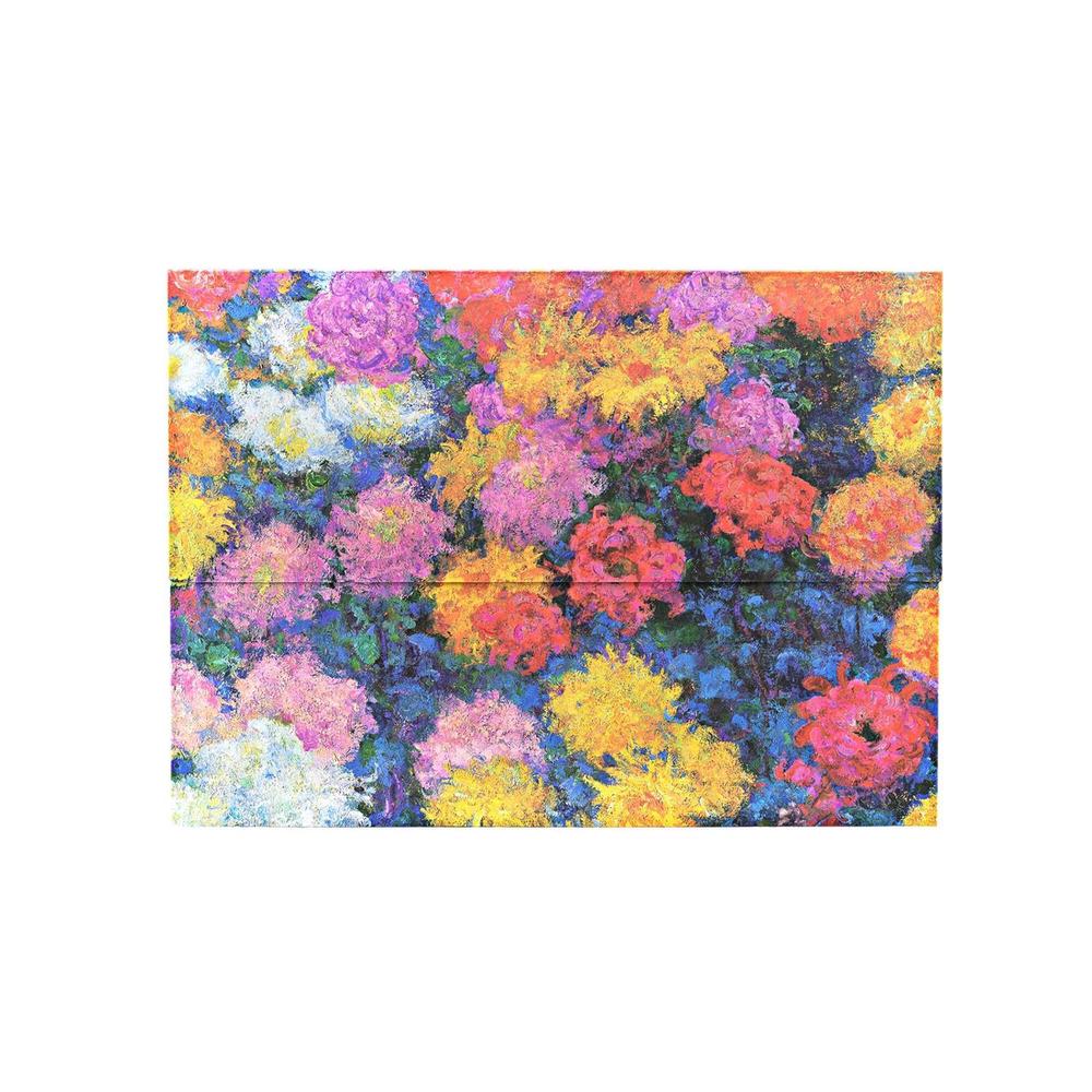 Monet’s Chrysanthemums Document Folder (Wrap Closure) by Paperblanks - ISBN: 9781439797631