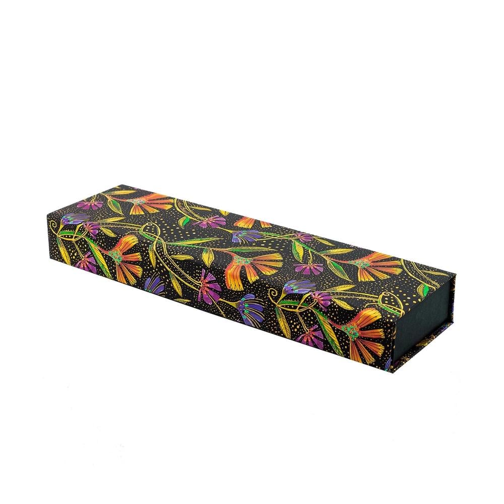 Wild Flowers (Playful Creations) Pencil Case (Wrap Closure) by Paperblanks - ISBN: 9781439797686