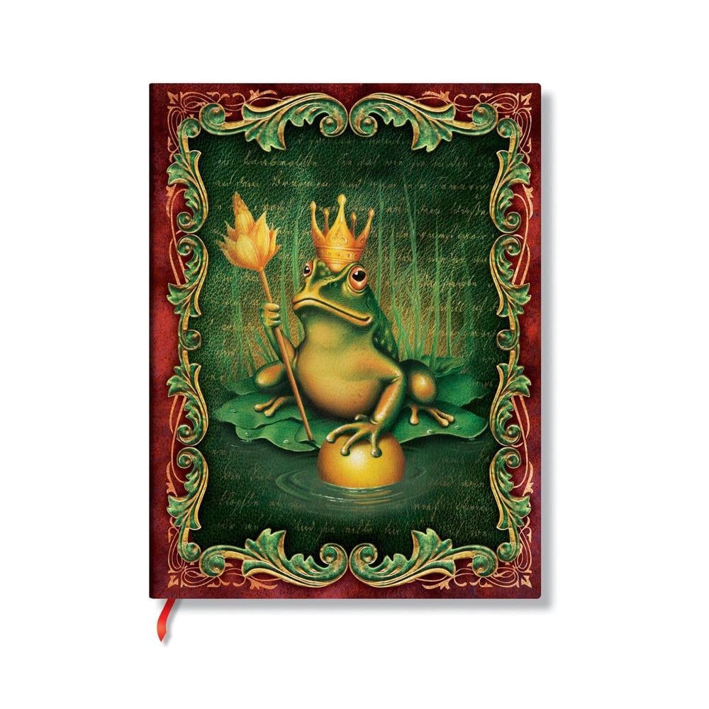 The Brothers Grimm, Frog Prince (Fairy Tale Collection) Midi Lined Hardback Journal (Elastic Band Closure) by Paperblanks - ISBN: 9781439797846