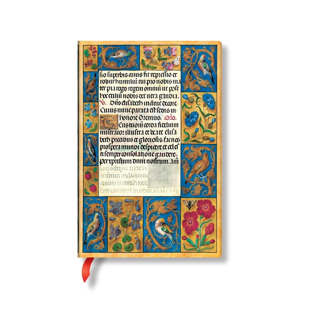 Spinola Hours (Ancient Illumination) Mini Hardback Address Book (Elastic Band Closure) by Paperblanks - ISBN: 9781439798133