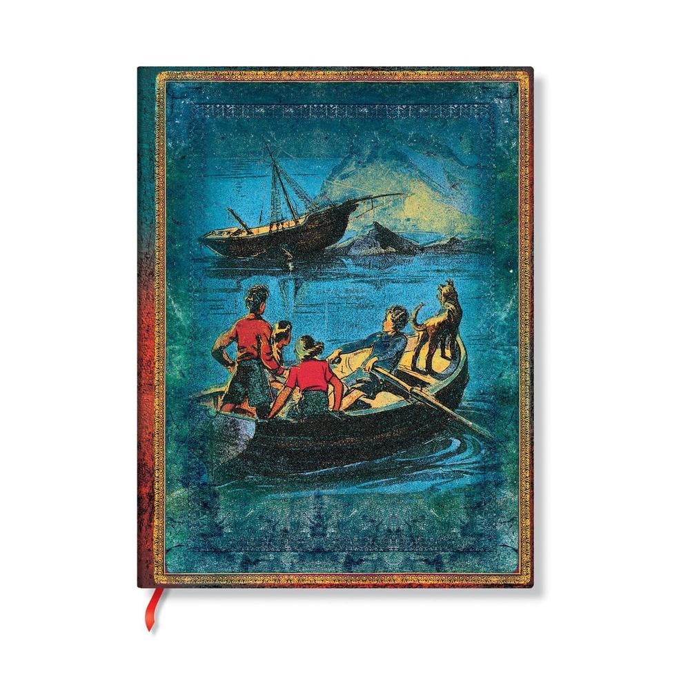 The Famous Five (Enid Blyton) Midi Unlined Softcover Flexi Journal (Elastic Band Closure) by Paperblanks - ISBN: 9781439798331