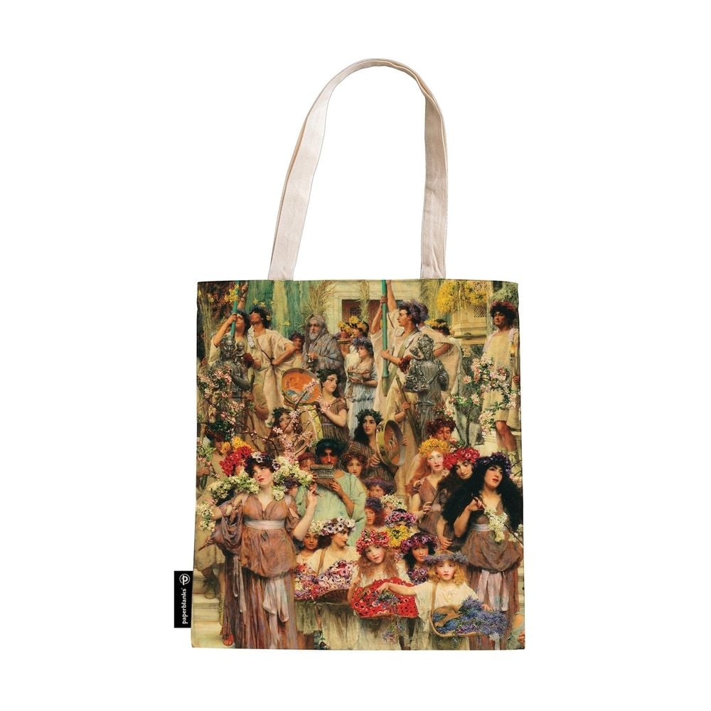 Spring (Lawrence Alma-Tadema) Canvas Bag by Paperblanks - ISBN: 9781439798522
