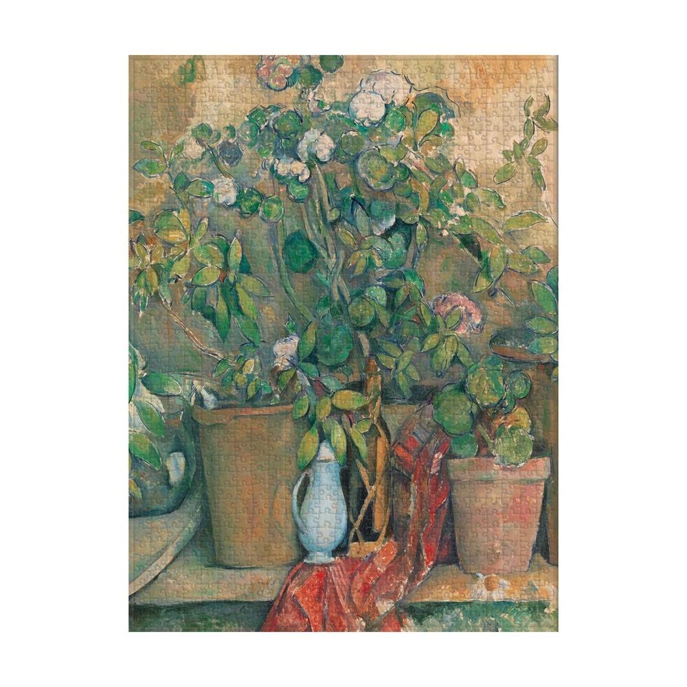 Cezanne’s Terracotta Pots and Flowers 1000 Piece Jigsaw Puzzle by Paperblanks - ISBN: 9781439798539