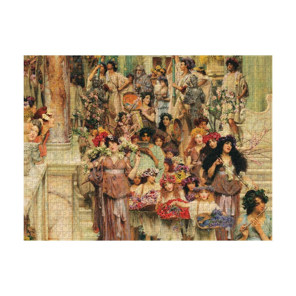 Spring (Lawrence Alma-Tadema) 1000 Piece Jigsaw Puzzle, 9781439798577