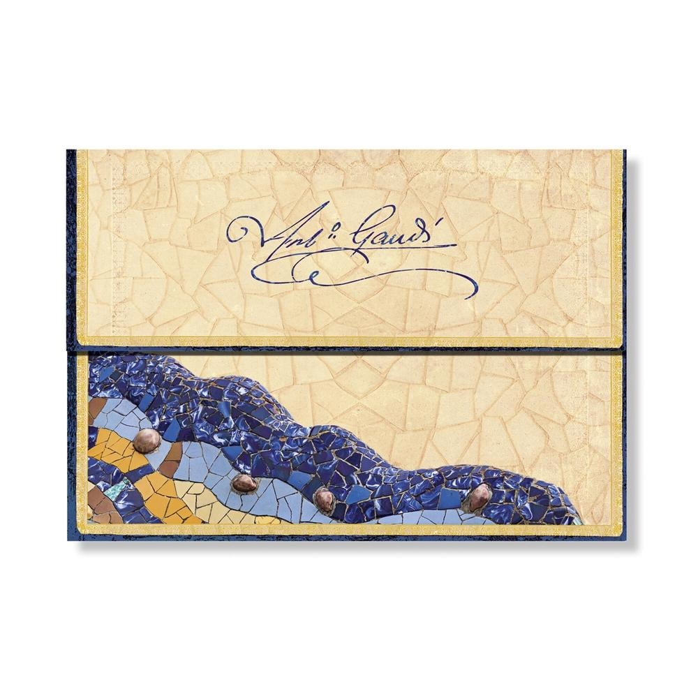 Gaudi, The Manuscript of Reus (Embellished Manuscripts Collection) Document Folder (Wrap Closure) by Paperblanks - ISBN: 9781439798591
