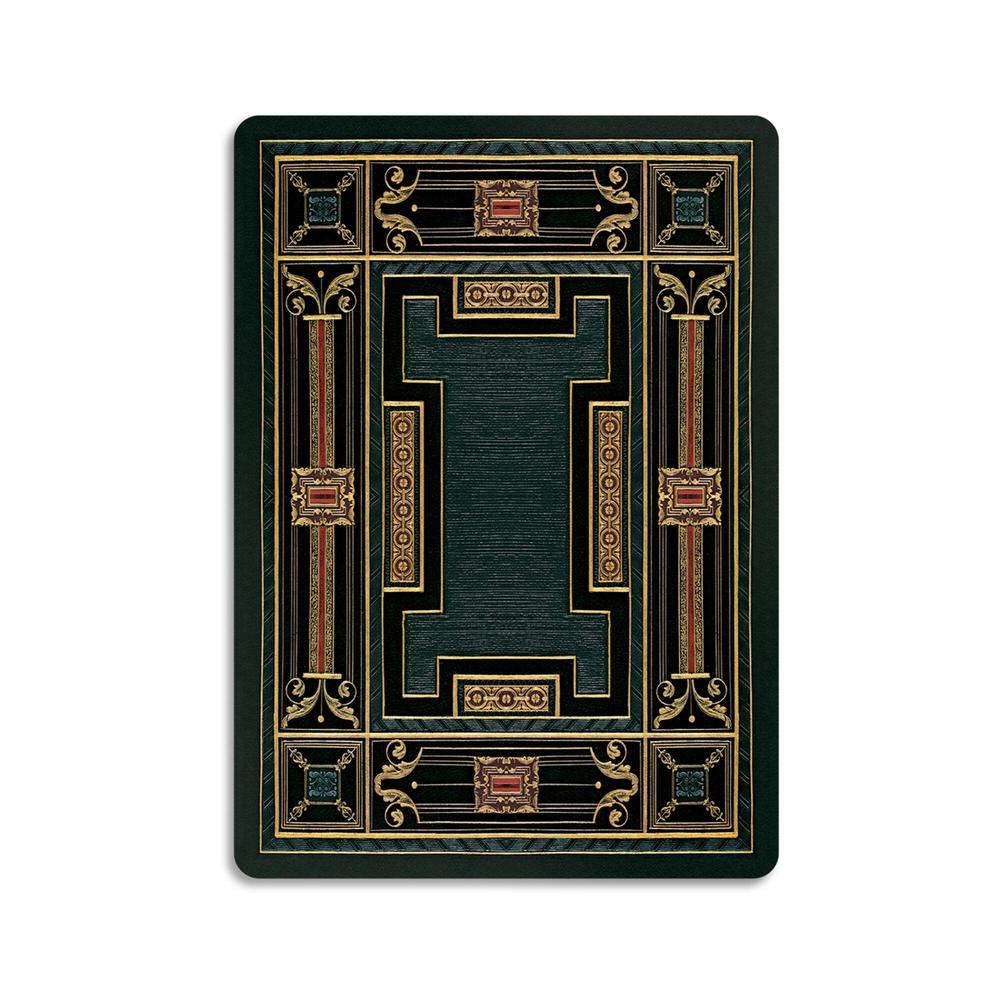 Onyx (Asterales) Playing Cards (Standard Deck), 9781439798652